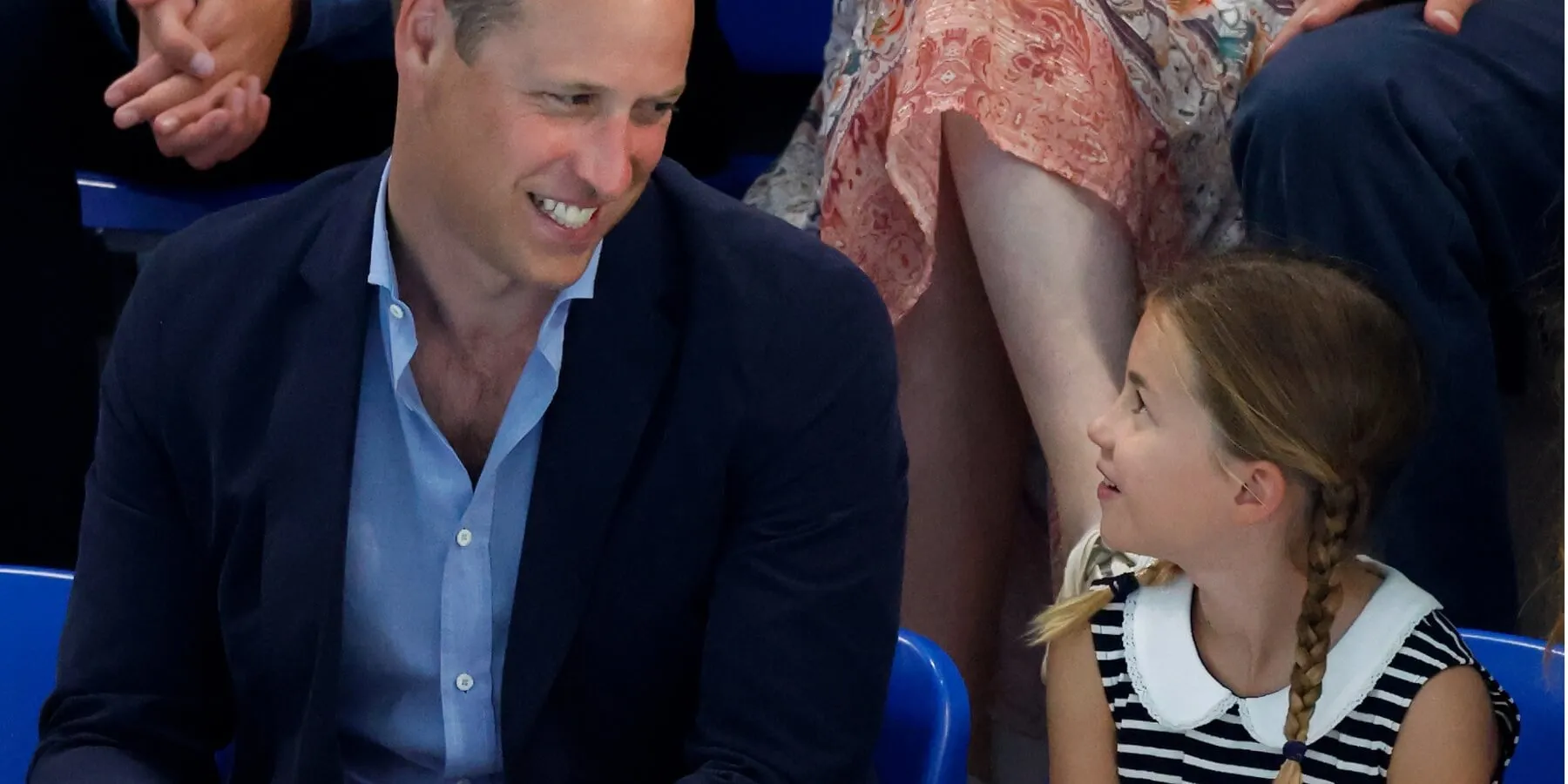 Princess Charlotte and Prince William photographed in 2022