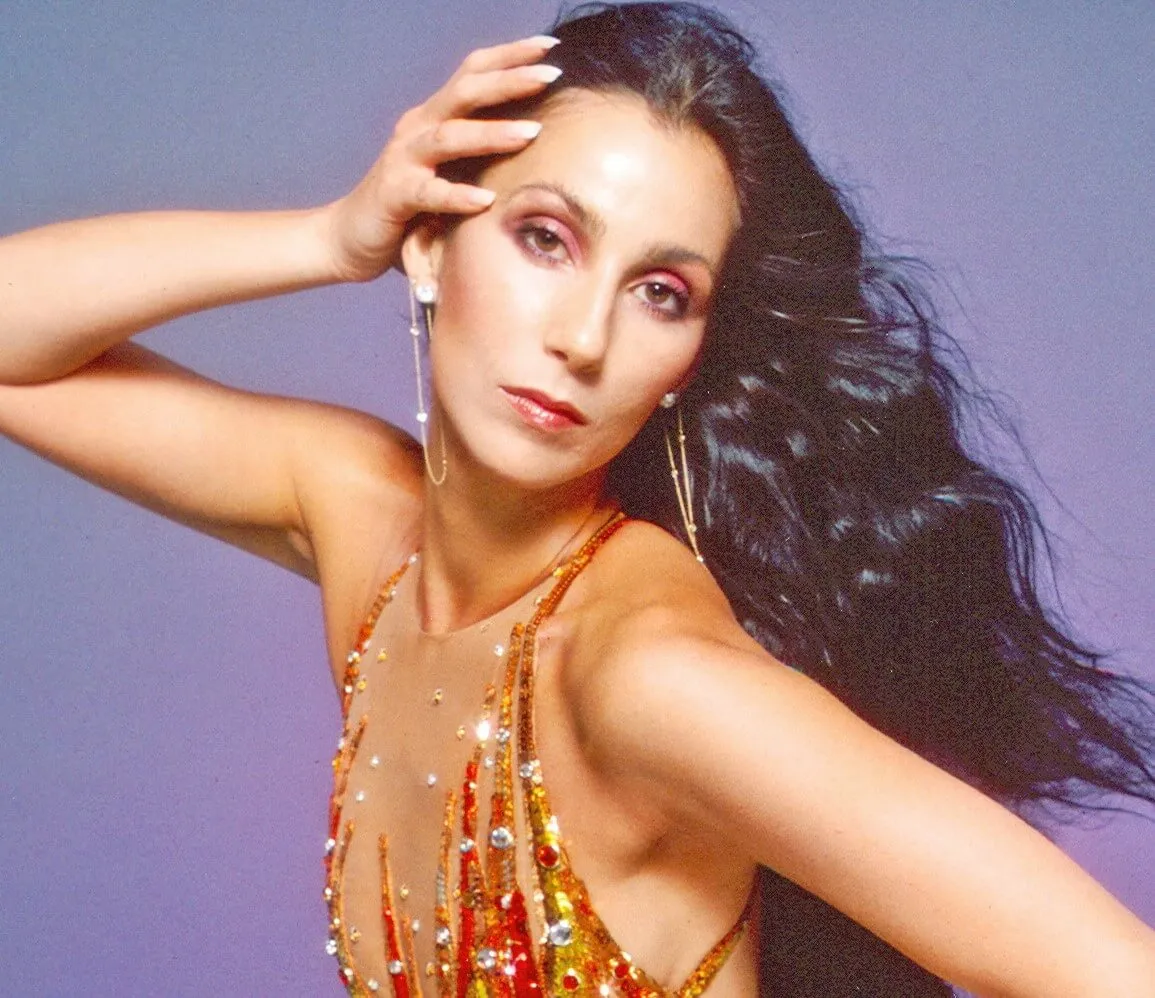 Cher with long hair