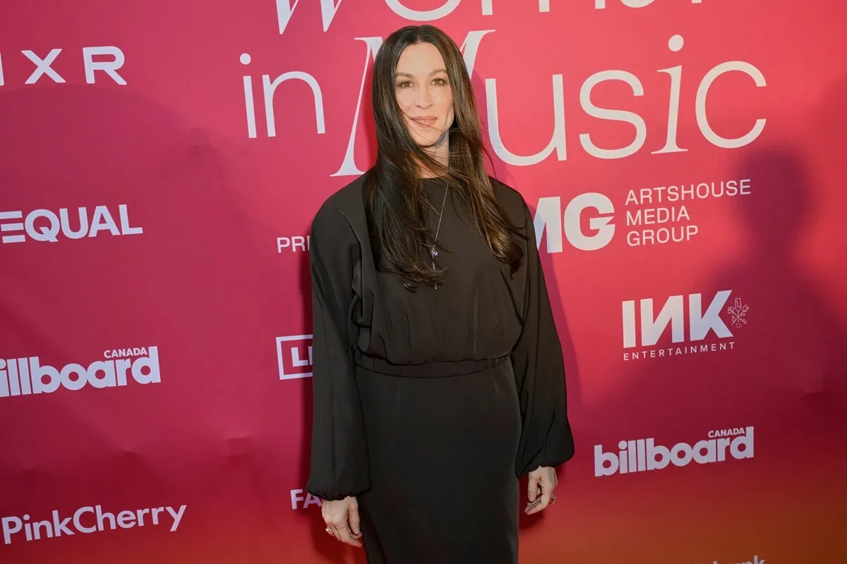 Alanis Morissette attends the Billboard Canadian Women In Music 2024 event in Toronto, Ontario