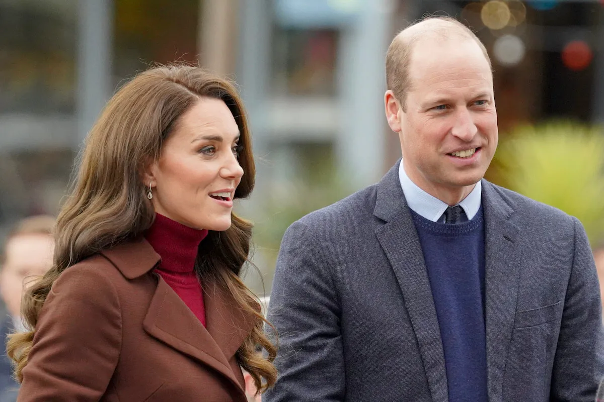 Kate Middleton and Prince William, who 'dread' royal tours abroad, stand next to each other