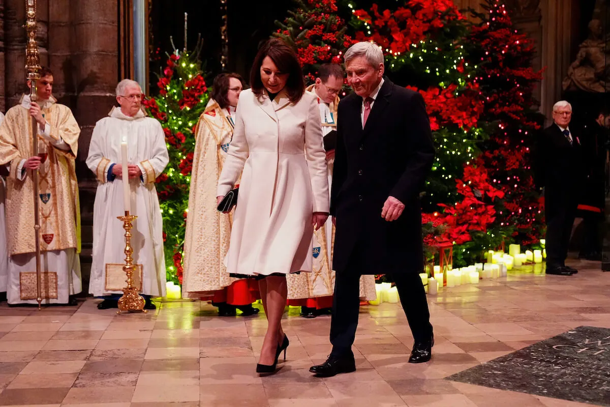 Kate Middleton's parents, Carole and Michael Middleton, in December 2024