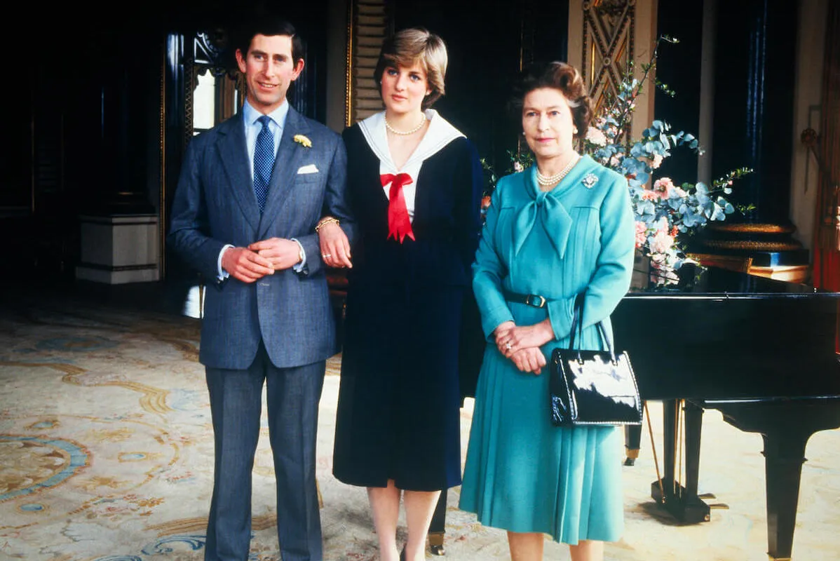 King Charles III, who is likely tired of being overshadowed by Prince William, with Princess Diana and Queen Elizabeth II