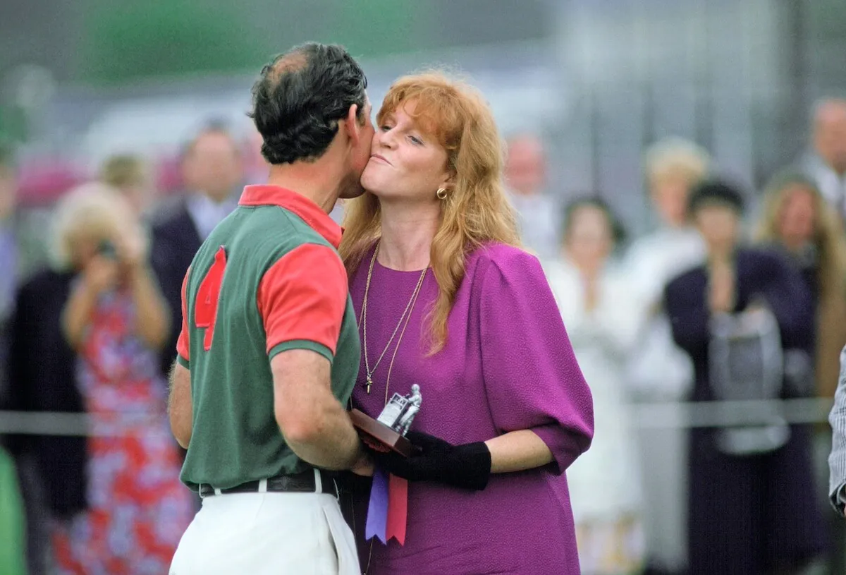 Sarah Ferguson and King Charles in 1988