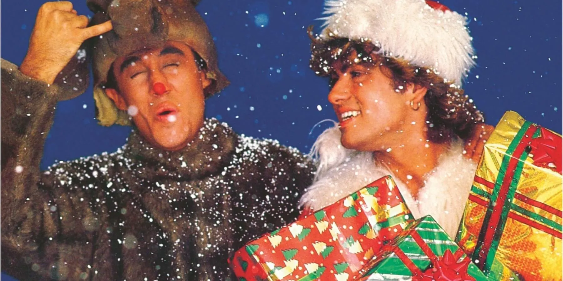 'Last Christmas' Andrew Ridgely and George Michael of WHAM!