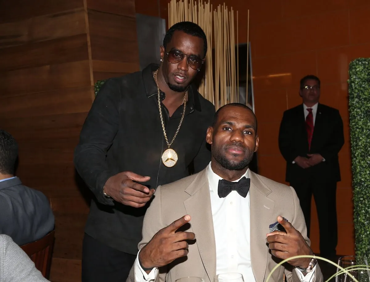 LeBron James and Sean 'Diddy' Combs in 2013