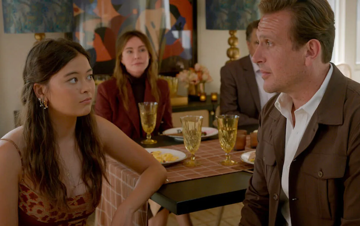 Lukita Maxwell and Jason Segel in the 'Shrinking' Season 2 finale