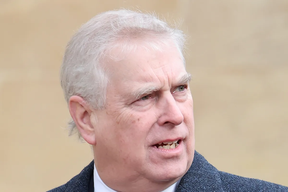 Prince Andrew, who may never be seen with British royals again amid spy scandal, looks on