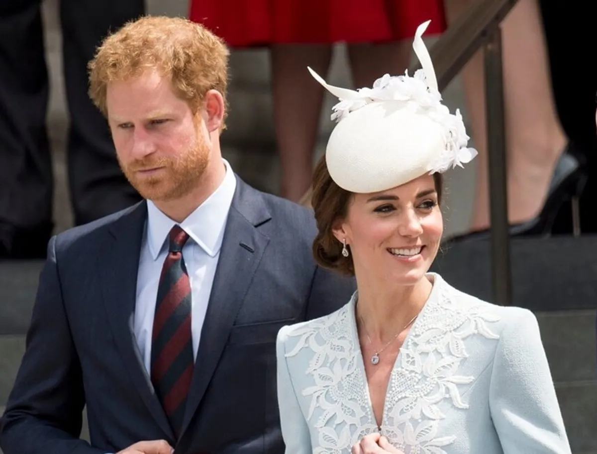 Prince Harry and Kate Middleton attend a National Service of Thanksgiving for Queen Elizabeth II |