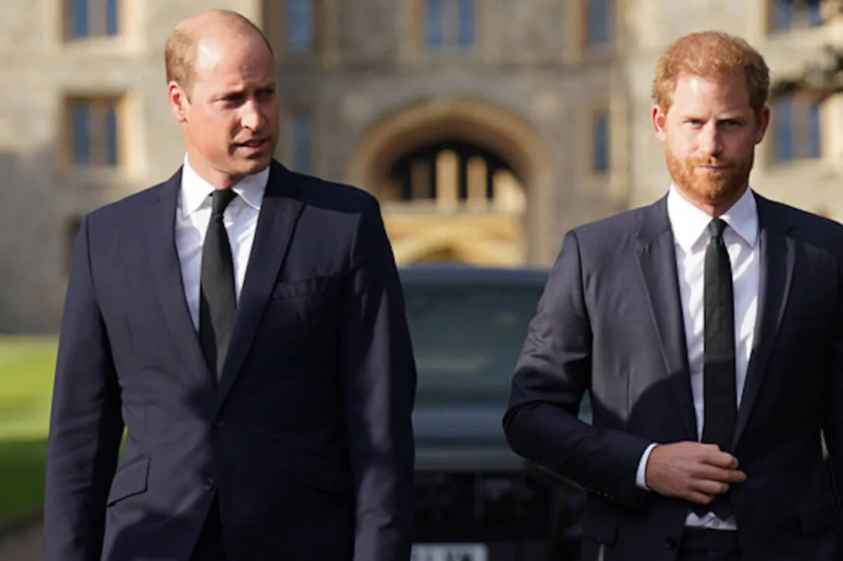 Prince William and Prince Harry, who likely wont have a Christmas reconciliation, in 2022