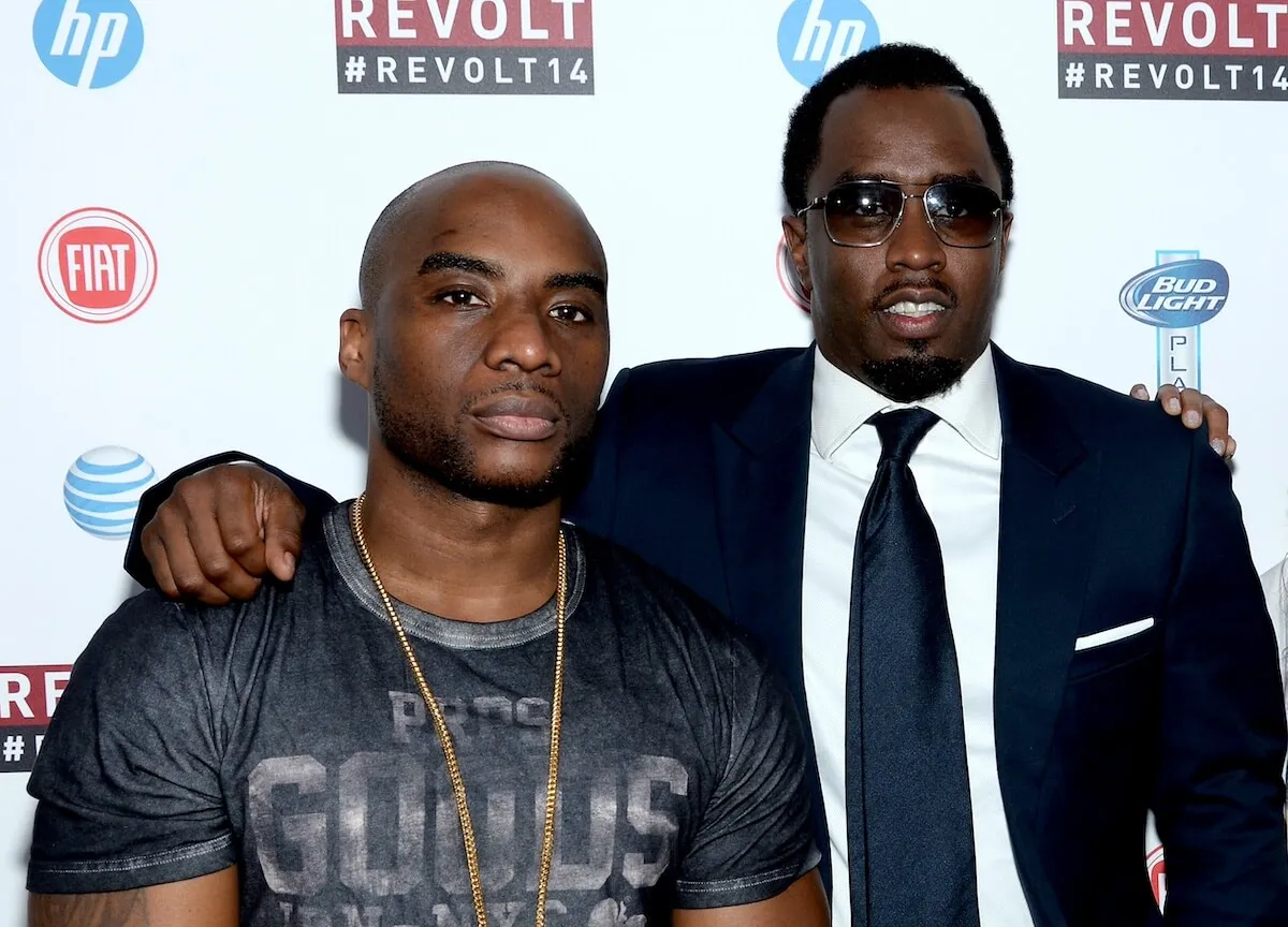 Charlamagne tha God (right) and Sean 'Diddy' Combs