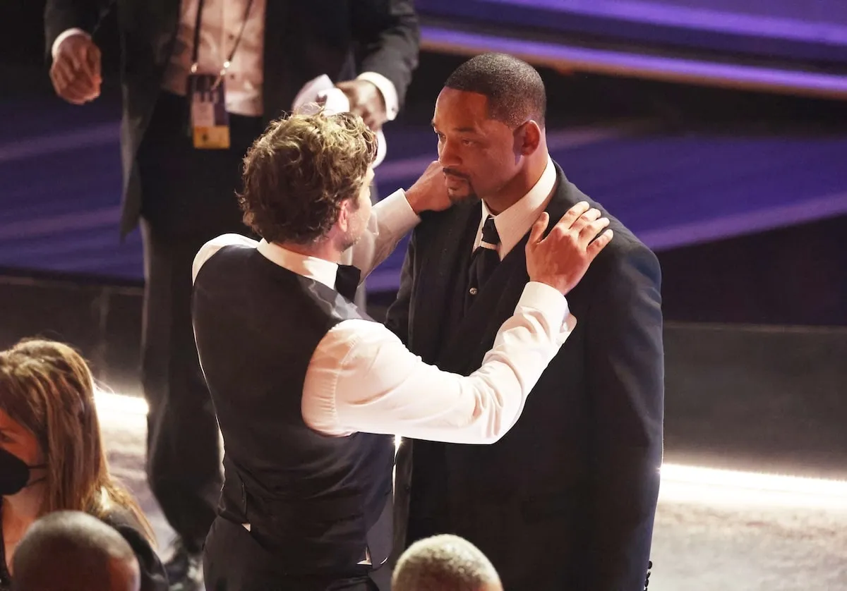 Will Smith and Bradley Cooper talk after Smith slapped Chris Rock at the 2022 Oscars