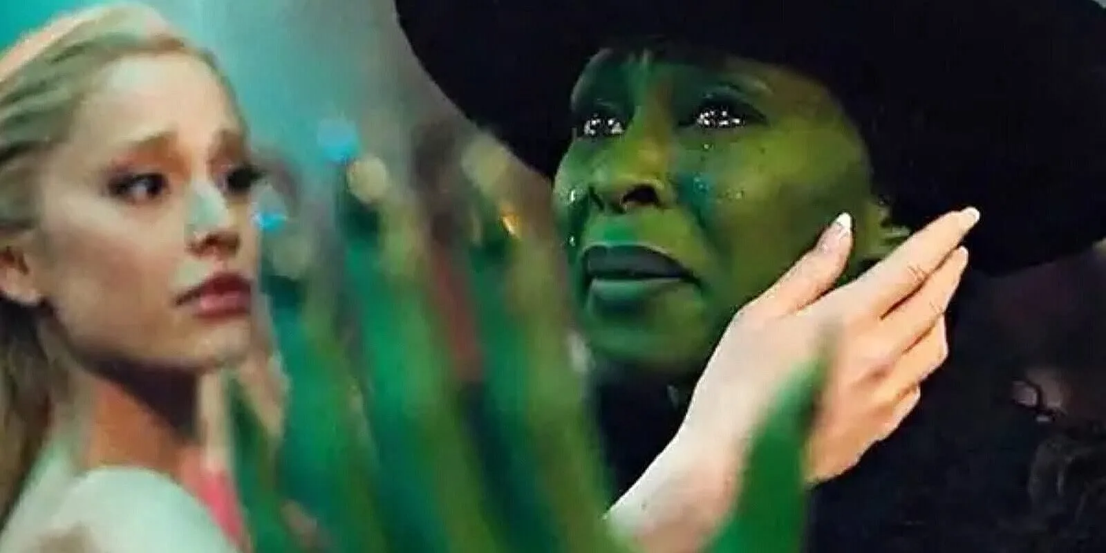 Ariana Grande and Cynthia Erivo in 'Wicked'