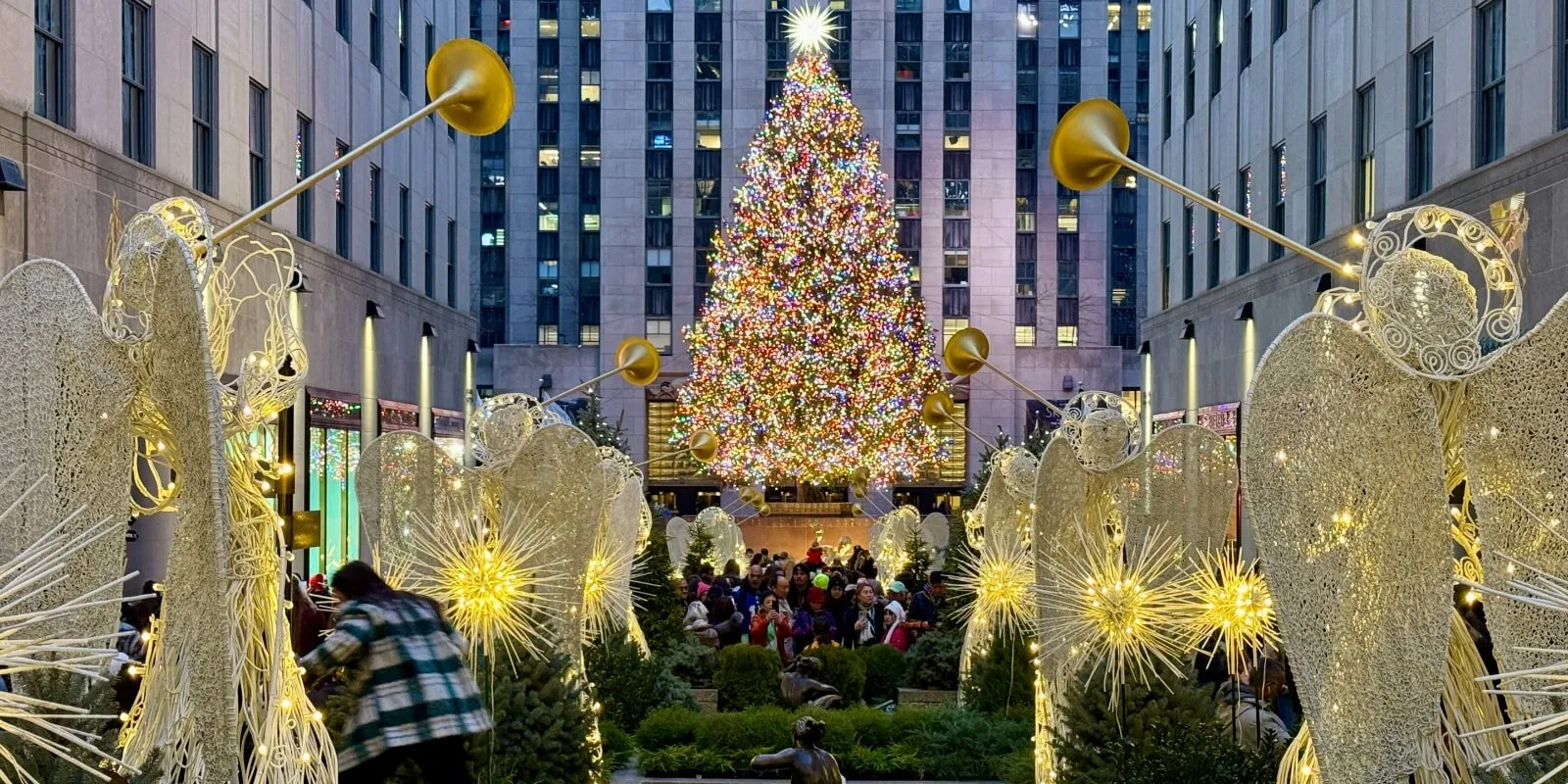 Rockefeller Center Christmas Tree New York City 2024