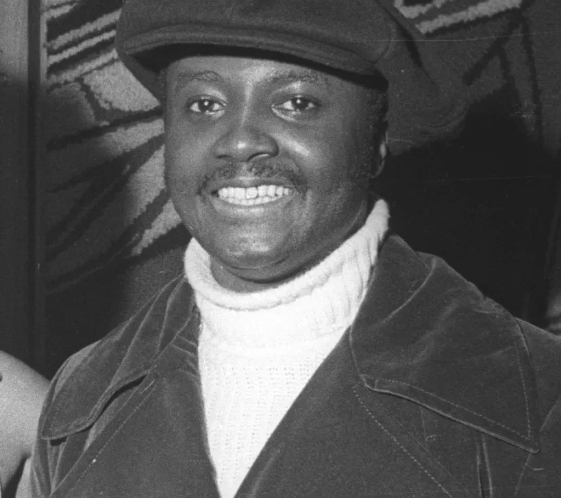 "This Christmas" singer Donny Hathaway in a hat