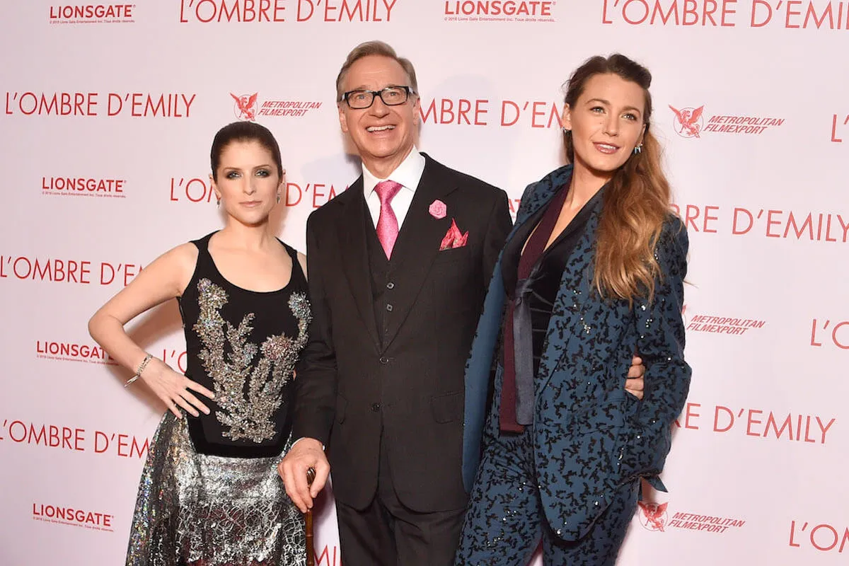 Anna Kendrick, Paul Feig, and Blake Lively at the 'A Simple Favor' premiere