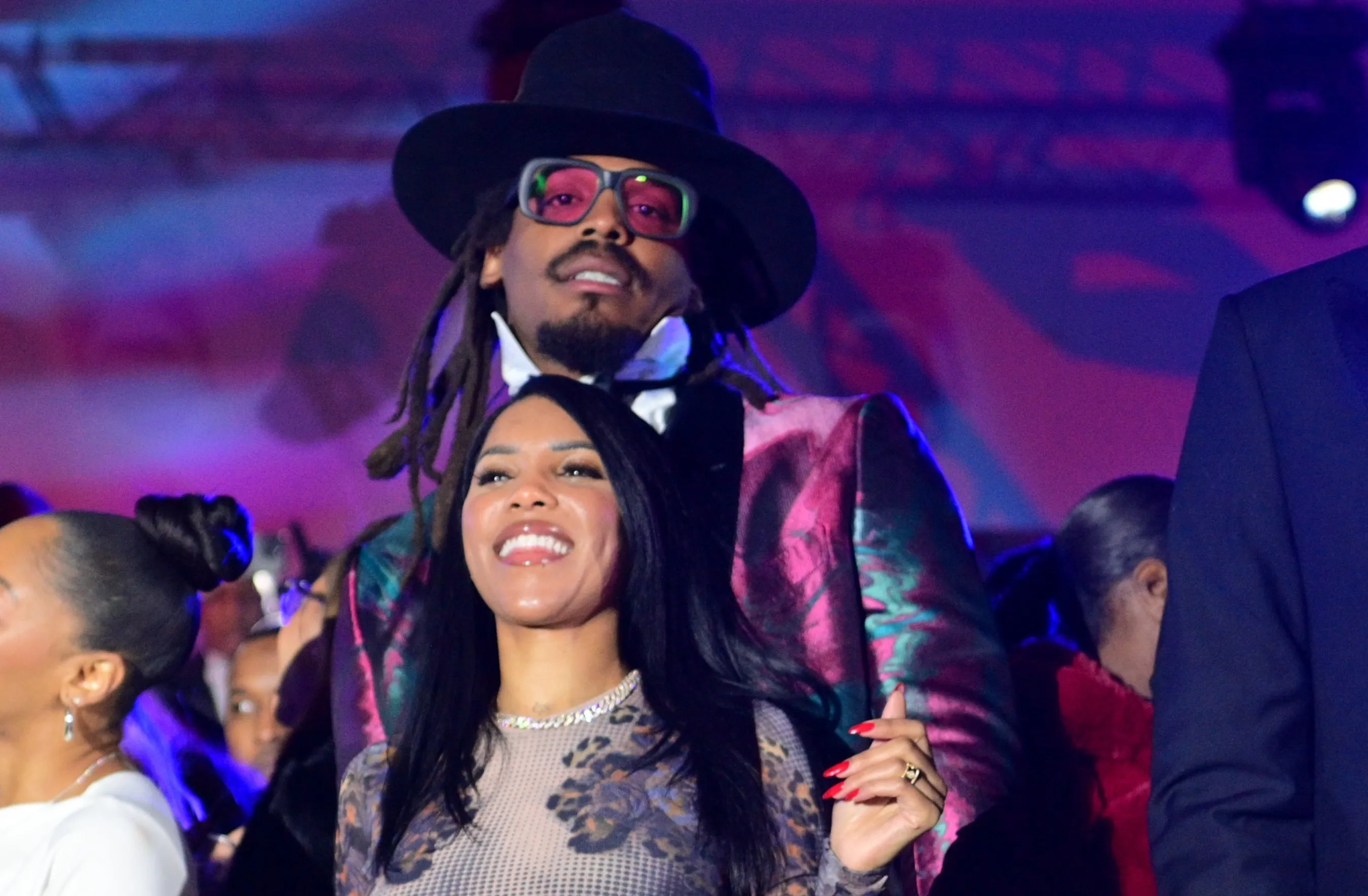 Cam Newton and Jasmin Brown attend Mayor Andre Dickens Presents After The Masked Ball together in Atlanta