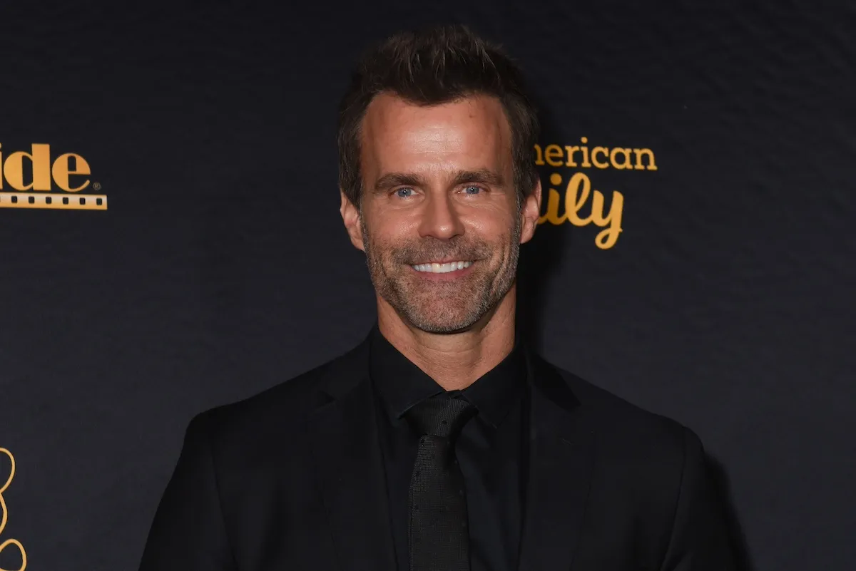 Smiling Cameron Mathison at a 2024 awards show