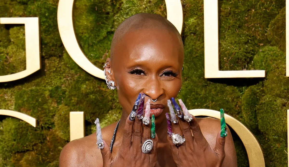 Cynthia Erivo Wows With 'Wicked'-ly Glam Nails at Golden Globes -- Get the Look 