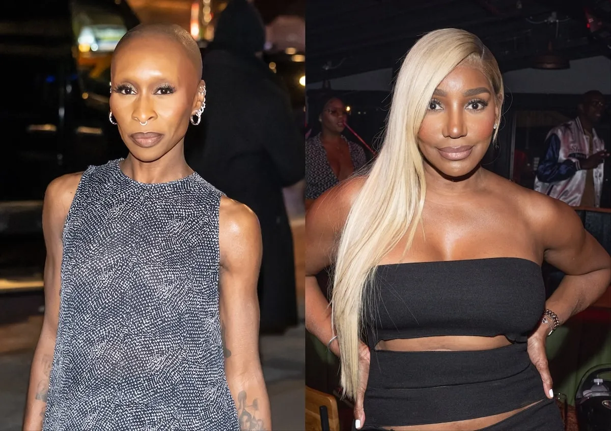 Side by side photos of Cynthia Erivo and NeNe Leakes in 2024