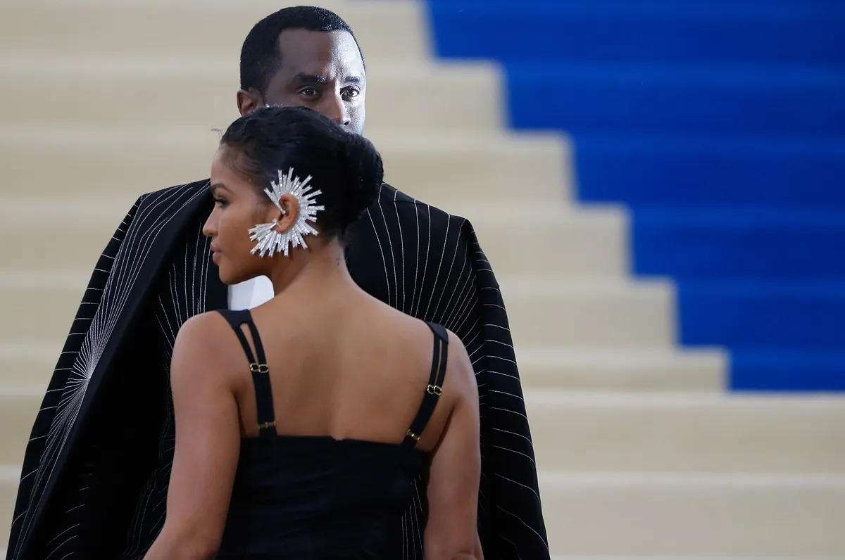 Cassie and Sean 'Diddy' Combs attend "Rei Kawakubo/Comme des Garcons: Art Of The In-Between" Costume Institute Gala at The Metropolitan Museum of Art on May 1, 2017 in New York City.