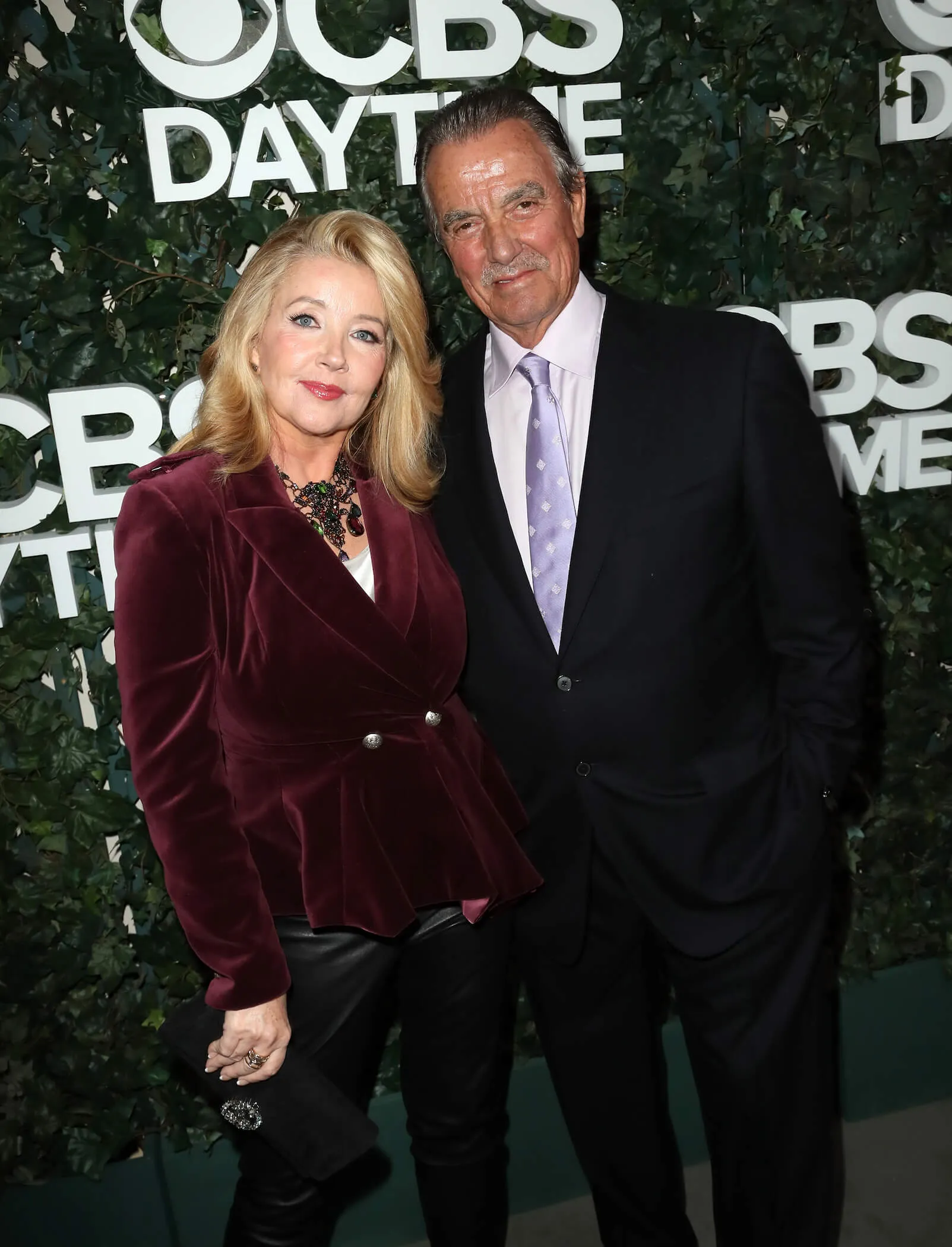 Eric Braeden and his wife, Dale Russell Gudegast, posing together