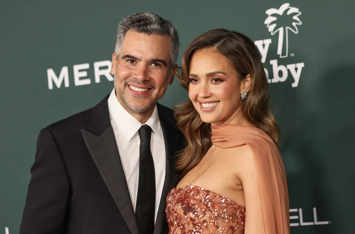 Cash Warren and Jessica Alba attend the 2024 Baby2Baby Gala.