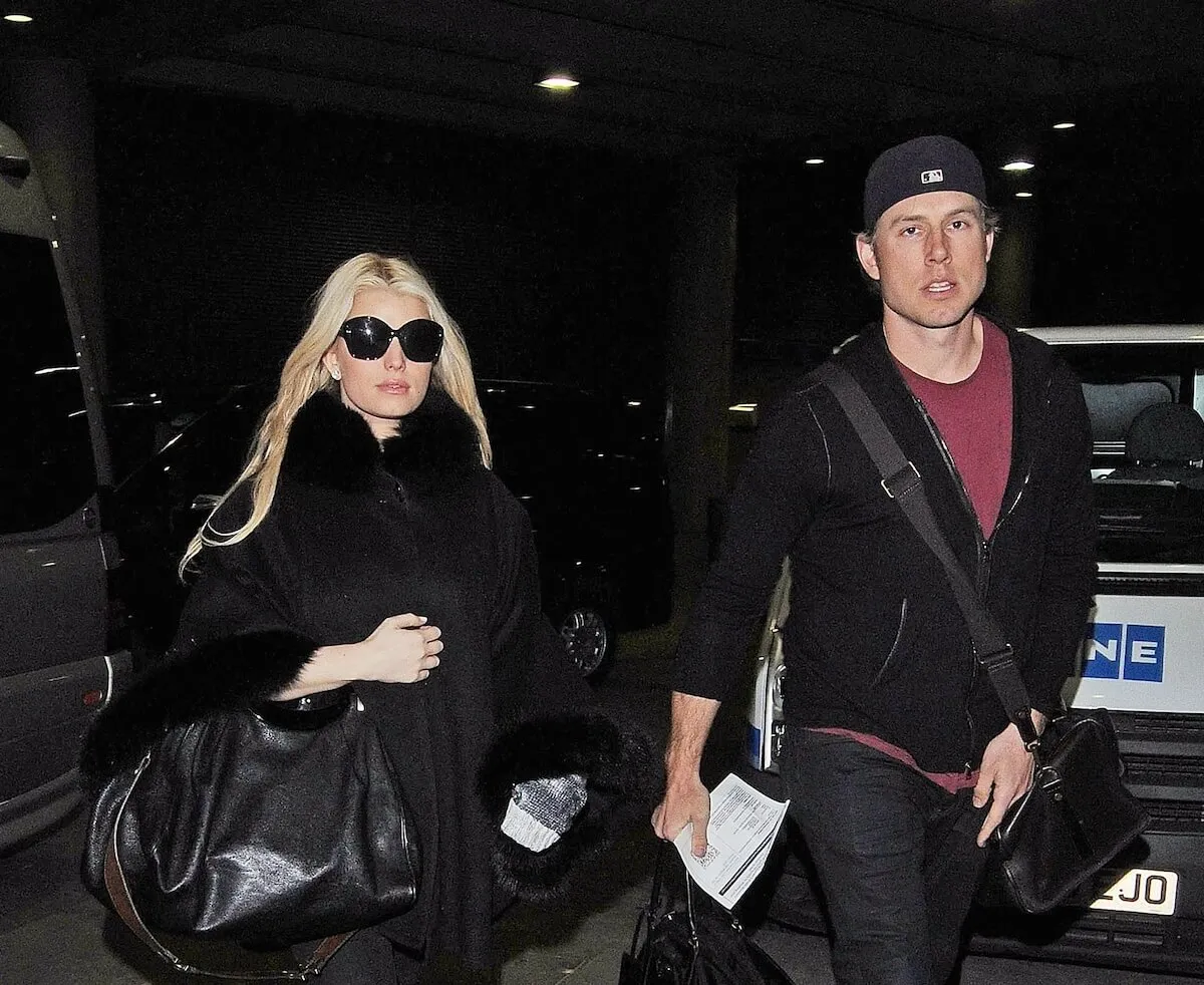 Jessica Simpson and Eric Johnson