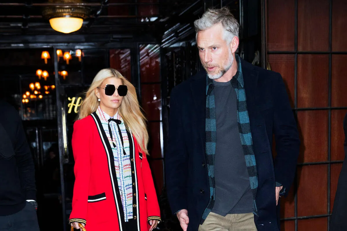 Jessica Simpson and her now-estranged husband Eric Johnson