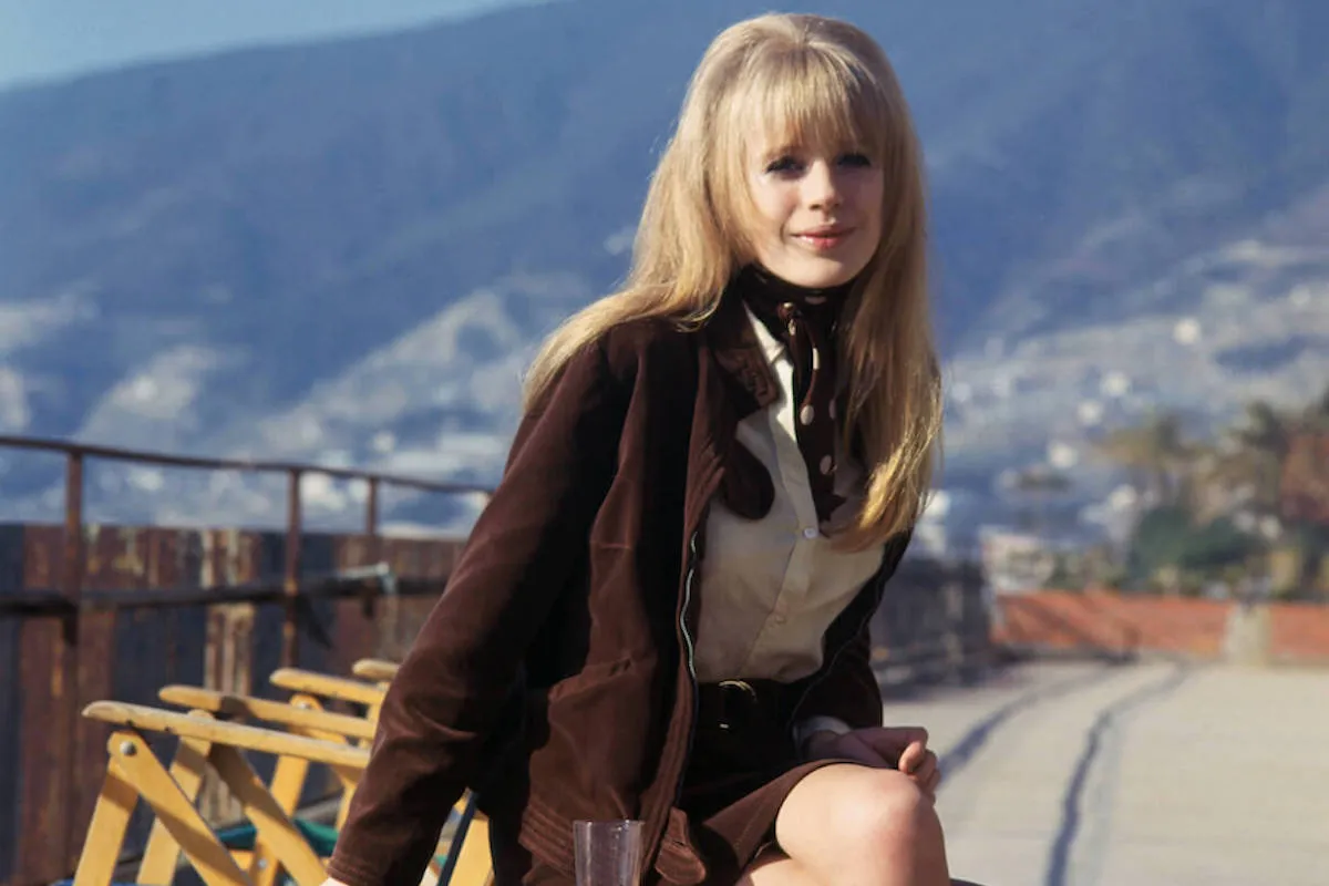 Marianne Faithfull, who has died at 78, in 1967