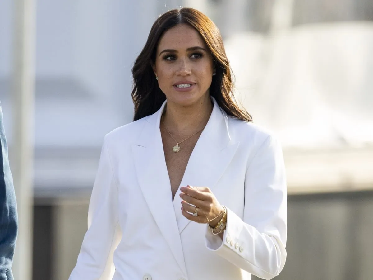 Meghan Markle attends a reception hosted by the City of The Hague and the Dutch Ministry of Defence at Zuiderpark