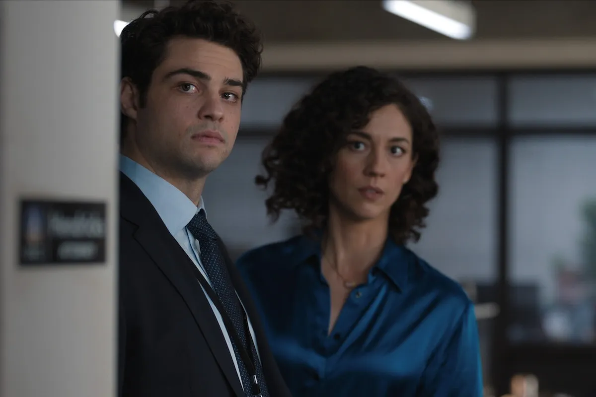 Noah Centineo and Kaylah Zander in 'The Recruit' Season 2, which has yet to be renewed for Season 3