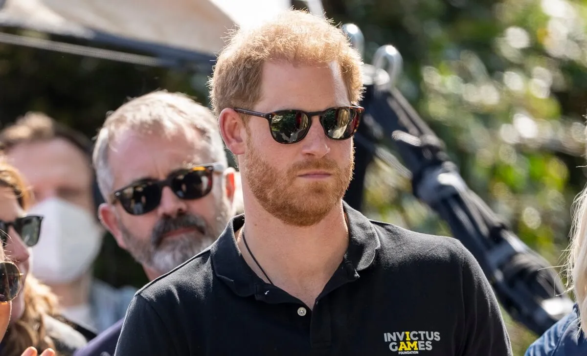 Prince Harry at The Land Rover Driving Challenge during the Invictus Games at Zuiderpark in The Hague, Netherlands