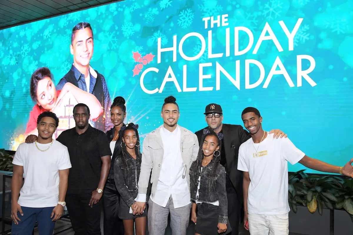 The Combs-Porter family along with Al B. Sure supports Quincy Brown at his movie debut