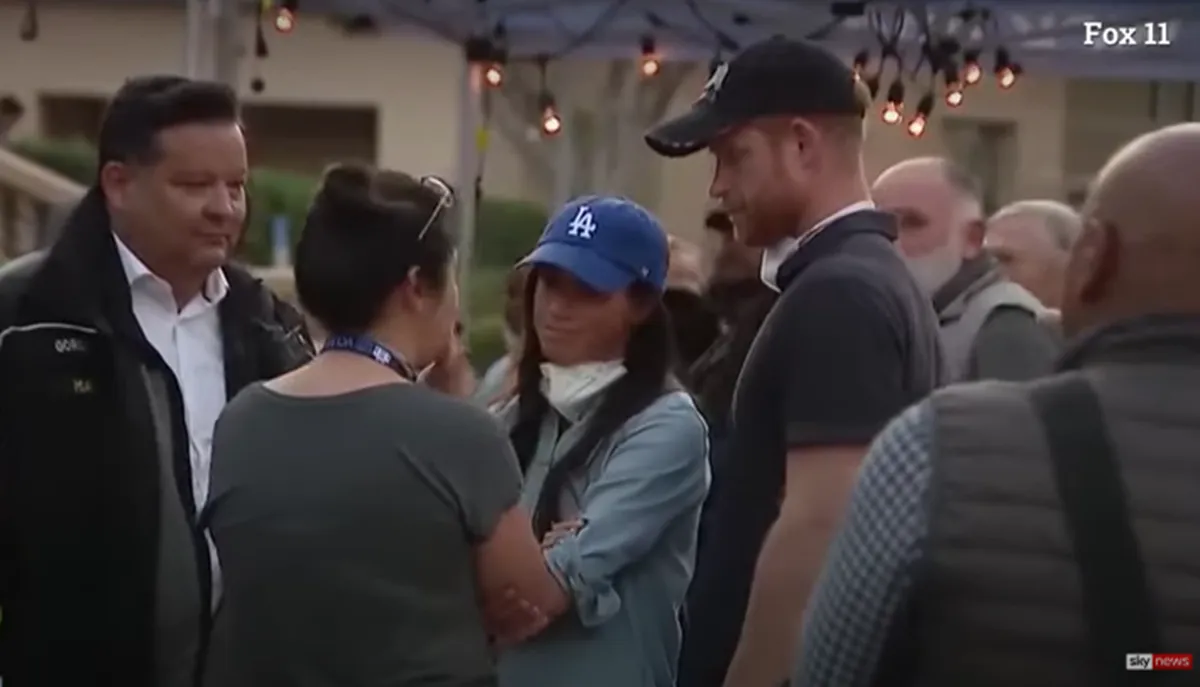 Prince Harry and Meghan Are 'Offended' and Firing Back After Being Dubbed 'Disaster Tourists' Who Took 'Morbid' Fire Tour