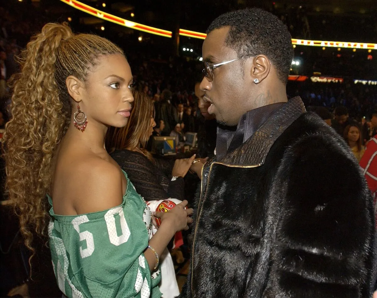 Beyoncé and Sean 'Diddy' Combs in 2003