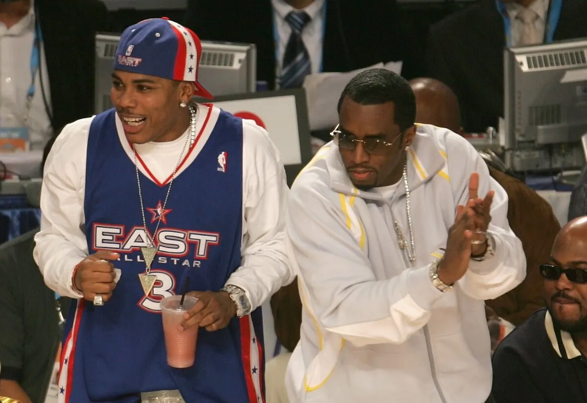 Nelly and Sean 'Diddy' Combs in 2005