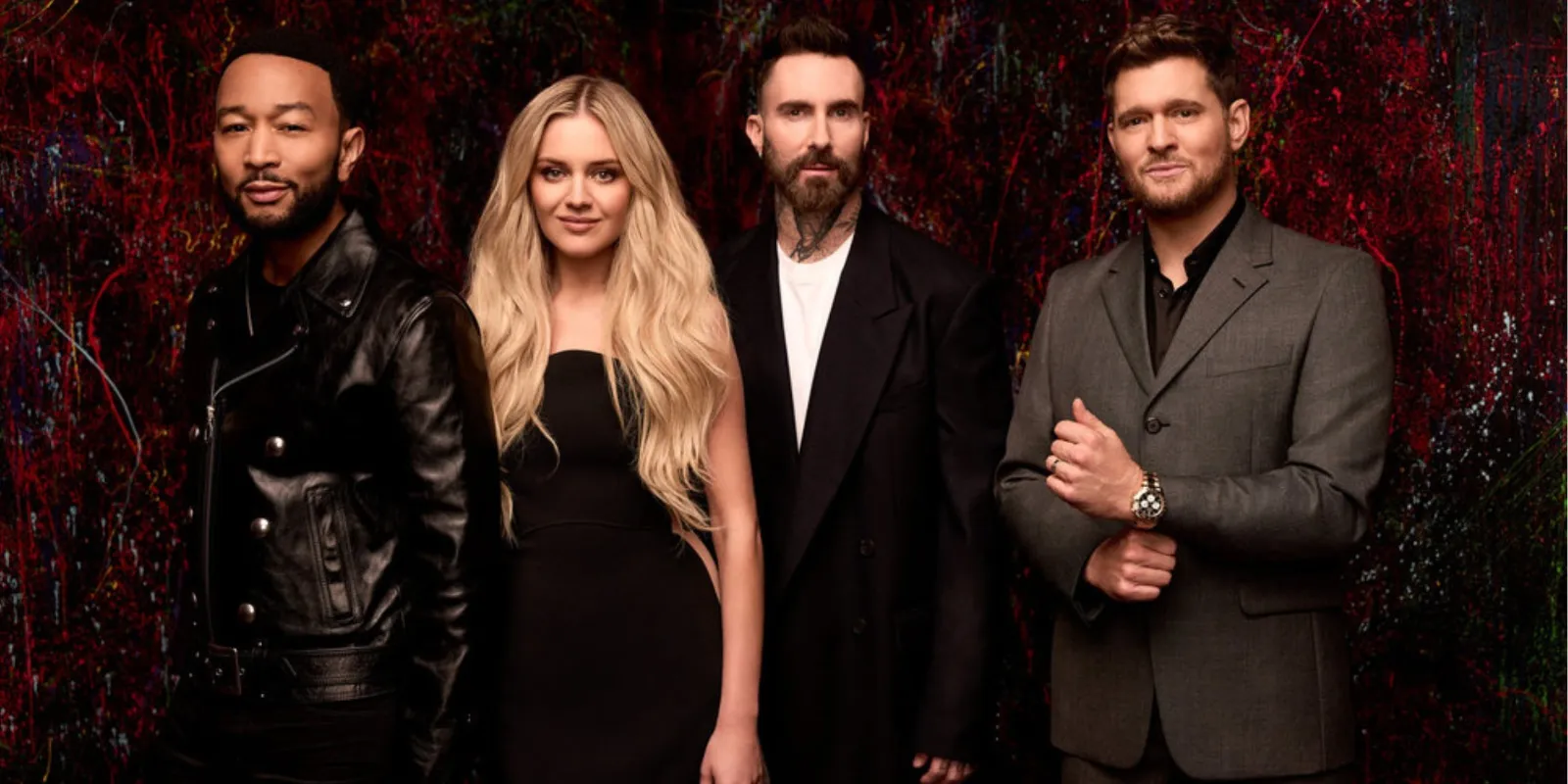 John Legend, Kelsea Ballerini, Adam Levine and Michael Bublé are the coaches of season 27 of 'The Voice'