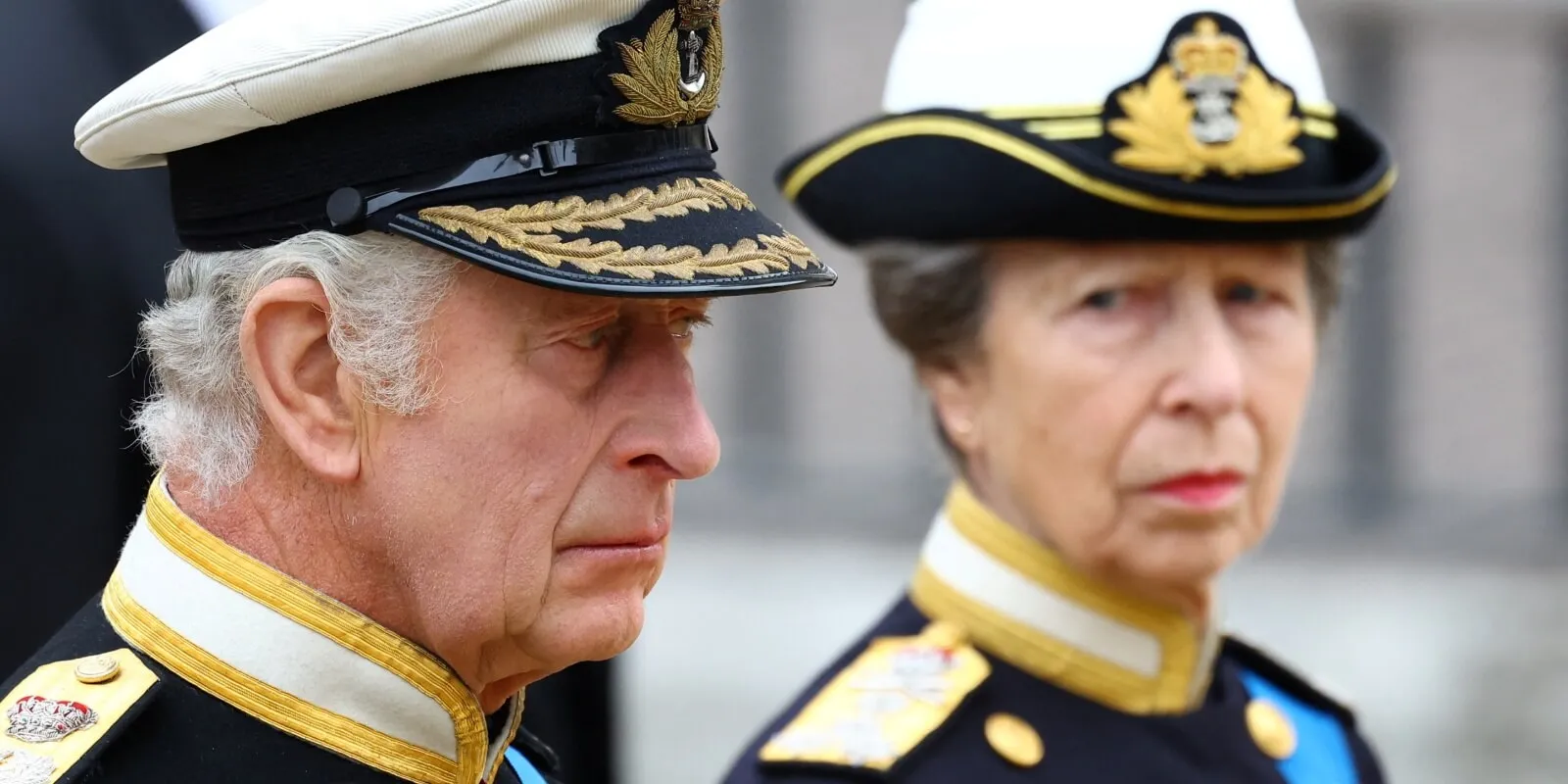 King Charles and Princess Anne