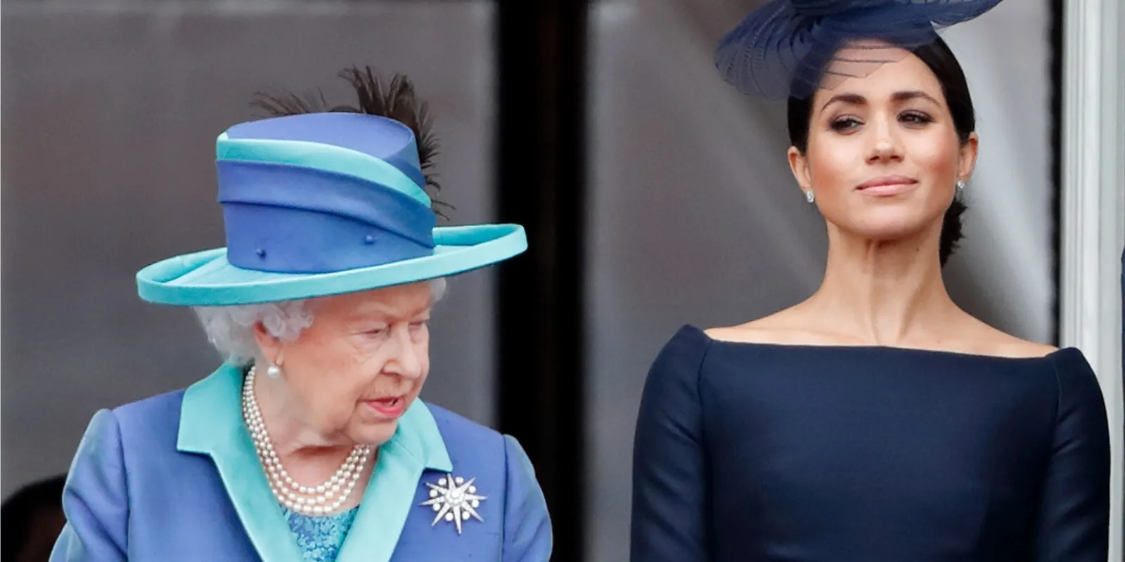 Queen Elizabeth and Meghan Markle photographed in 2018