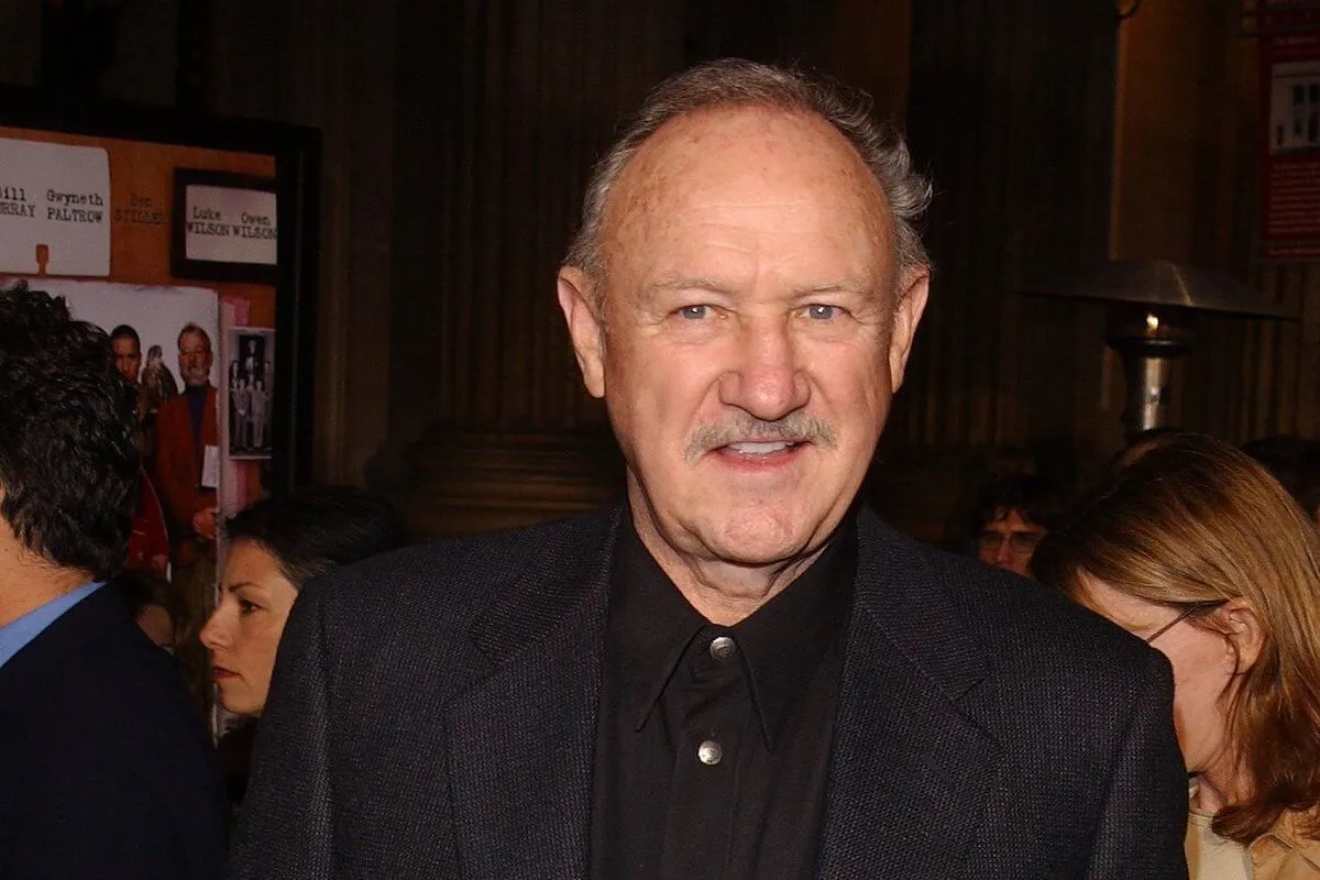 Gene Hackman, who starred in 'The Royal Tenenbaums' in 2001 before his 2025 death, in 2001