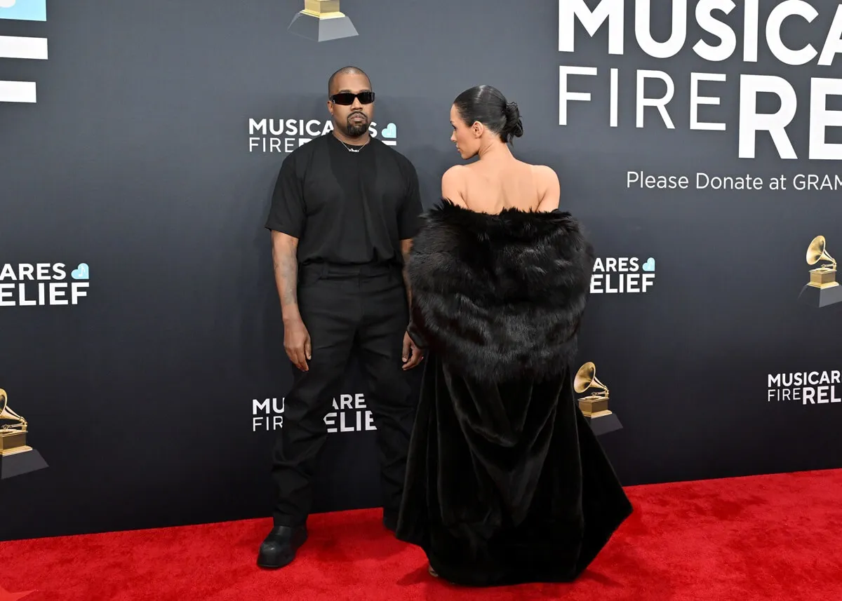 Kanye West and Bianca Censori attend the 67th GRAMMY Awards