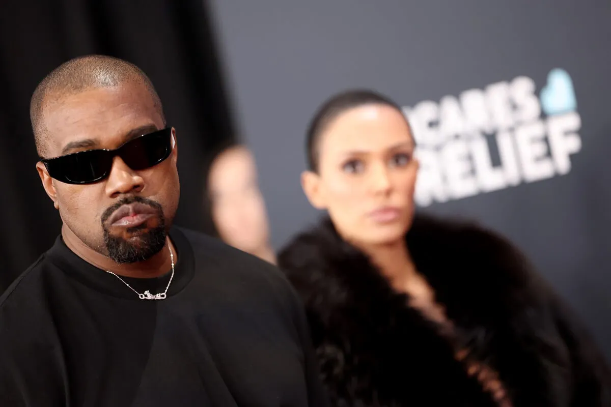 Kanye West with his wife, Bianca Censori, at the 67th Annual GRAMMY Award