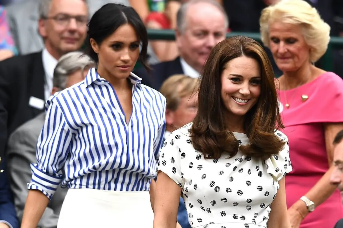 Meghan Markle and Kate Middleton