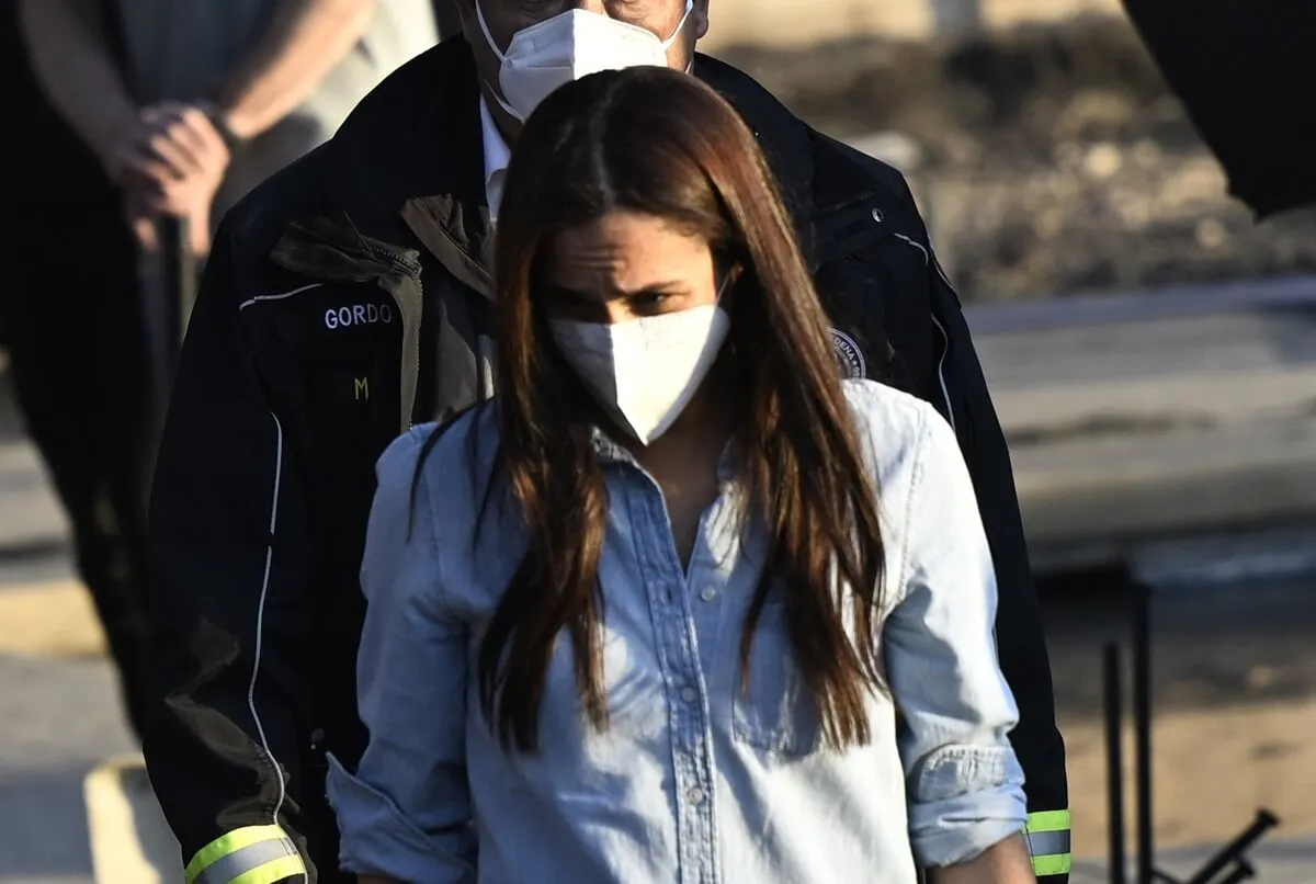 Meghan Markle surveying area of Altedena destroyed during the Eaton Fire