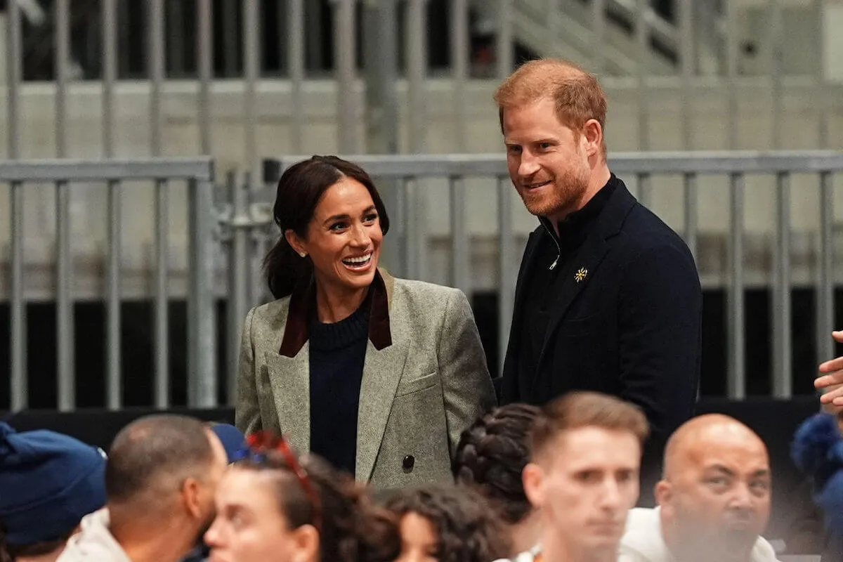 Meghan Markle, whose 'As Ever' lifestyle brand website may have nods to Prince Harry and Prince Archie, with Prince Harry at the 2025 Invictus Games