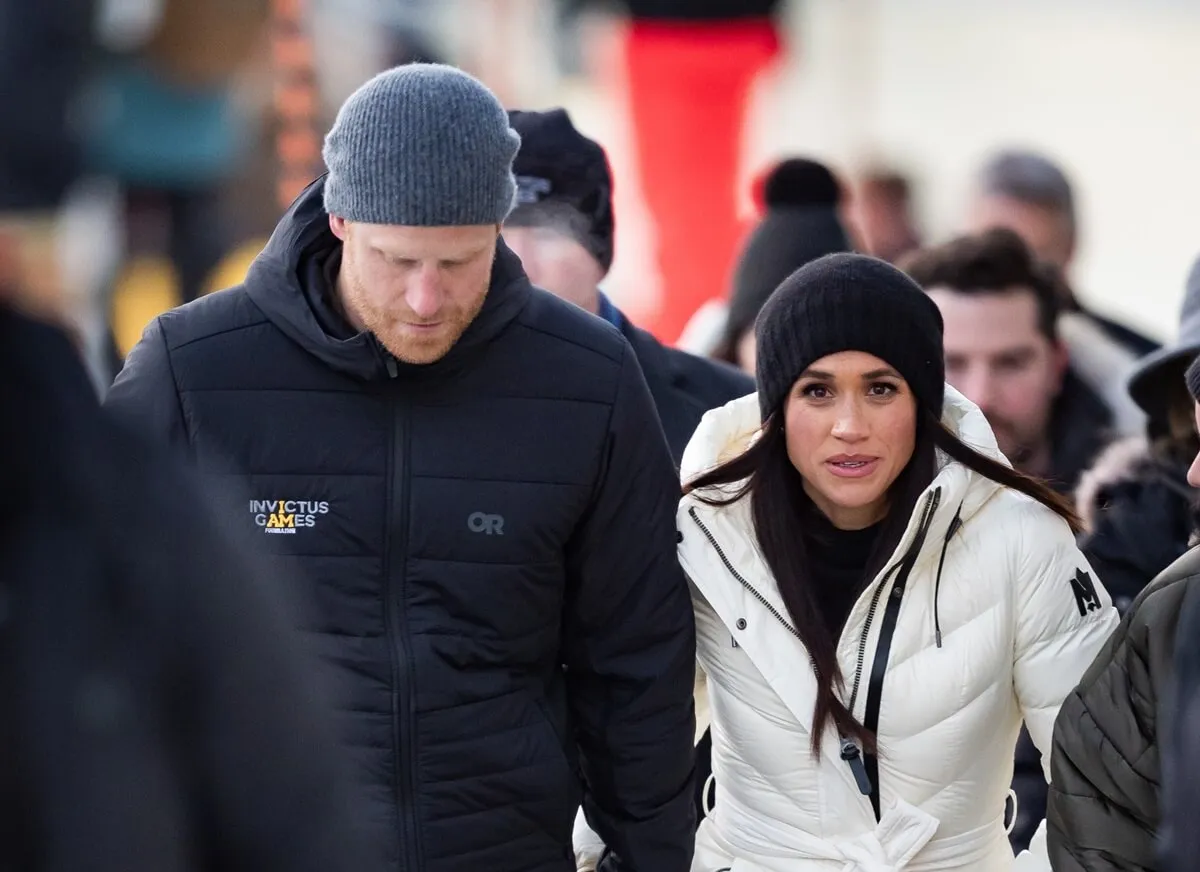 Prince Harry and Meghan Markle at the Hillcrest Recreation Centre during the 2025 Invictus Games in Vancouver, Canada