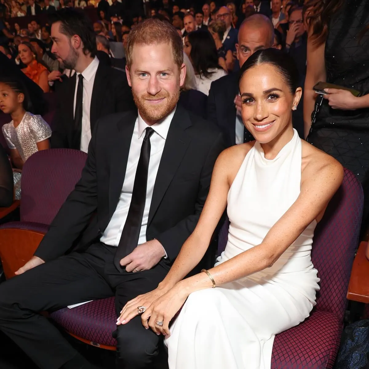 Prince Harry and Meghan Markle attend the 2024 ESPY Awards in Hollywood, California