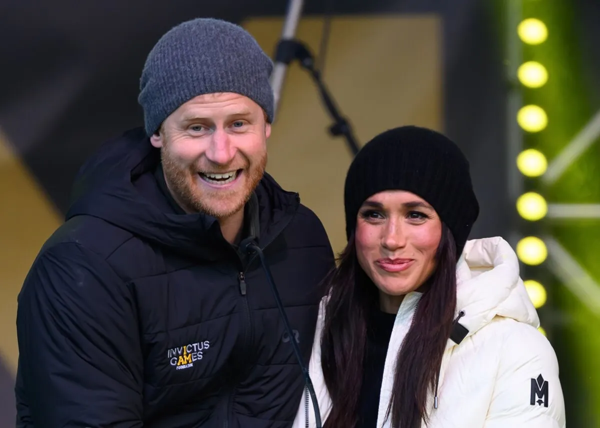 Prince Harry and Meghan Markle attend the Welcome Celebration during the 2025 Invictus Games in Whistler, British Columbia