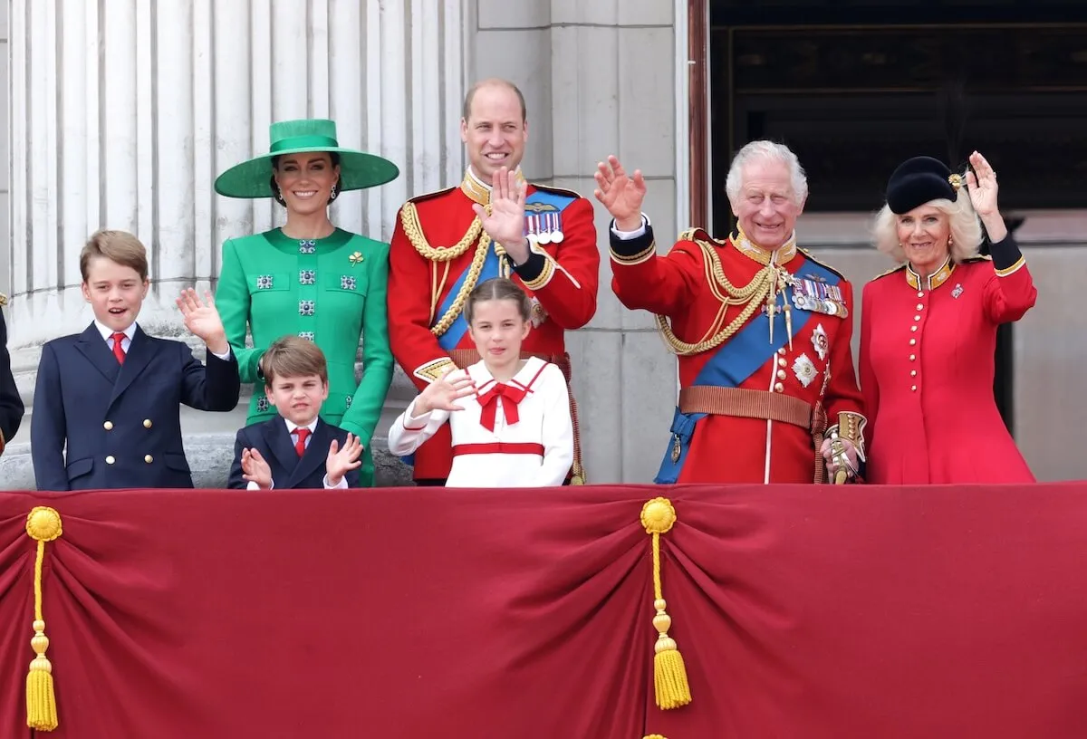 Members of the British royal family