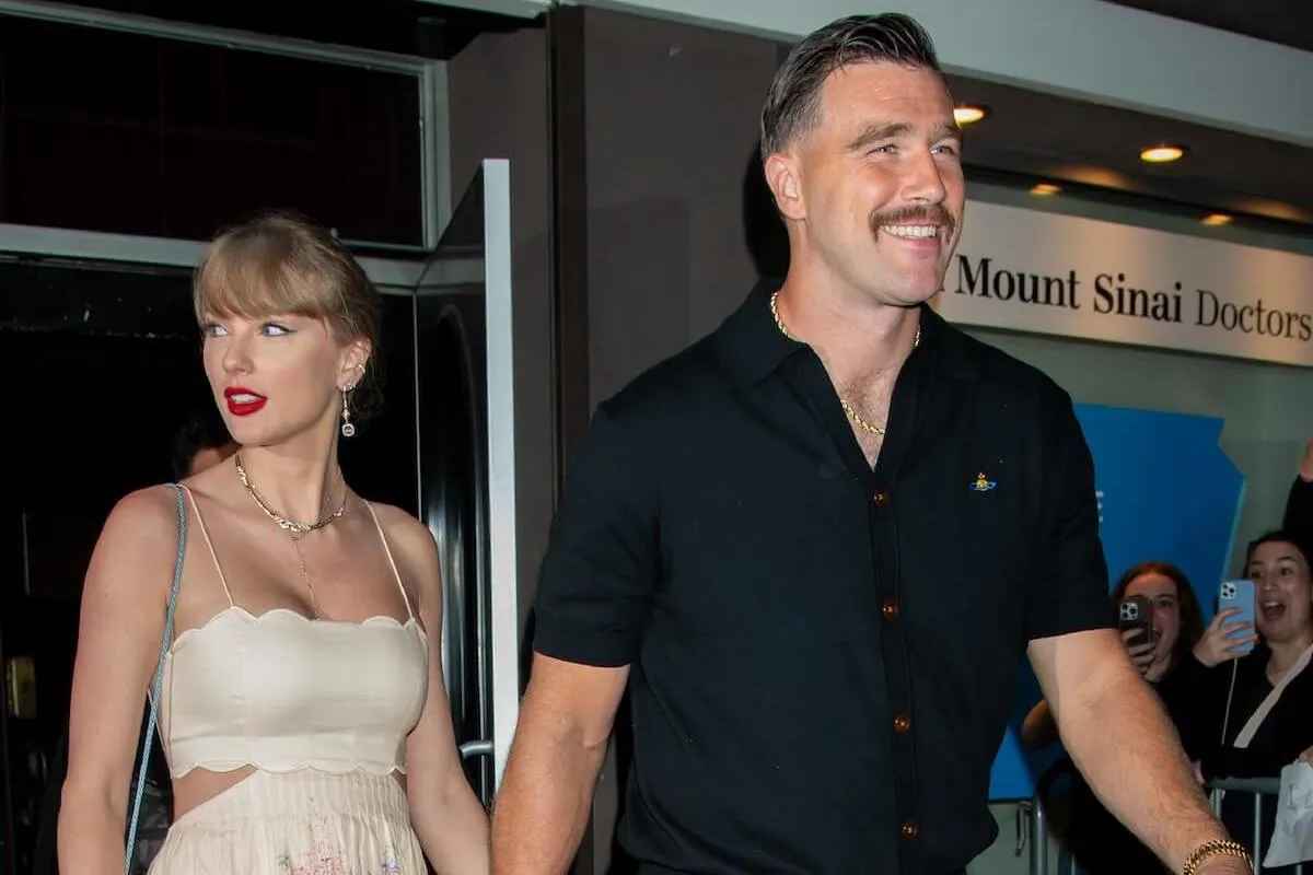 Taylor Swift and Travis Kelce hold hands in 2024